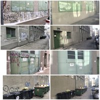 Graffiti entfernen von Türen und Toren