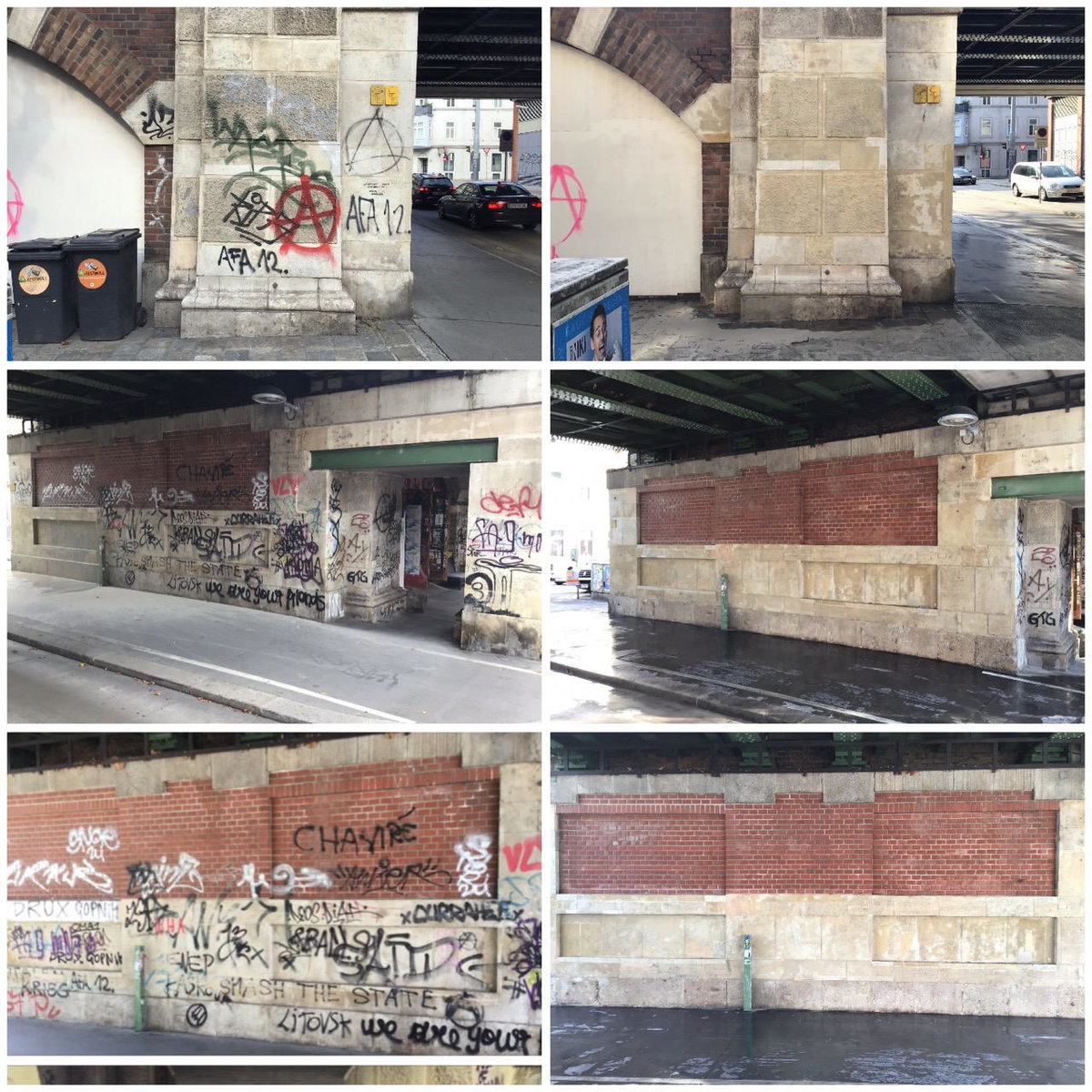 Graffiti Schutzbeschichtung von Denkmälern durch GraffitiStop